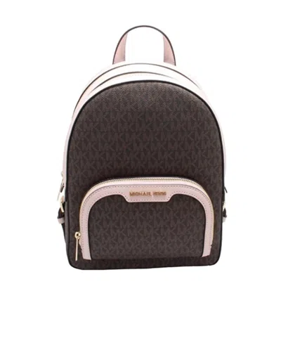 Michael Kors Zipper Backpack In Black