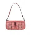 Michael Kors Zipper Shoulder Bag In Pink