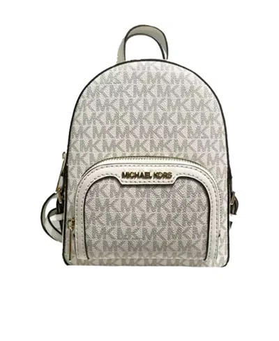 Michael Kors Zippered Backpack In Gray