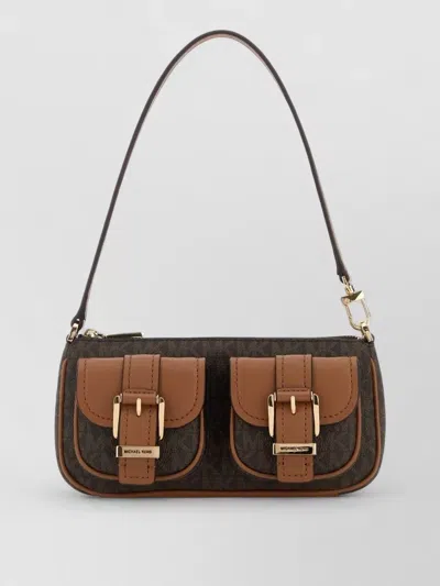 MICHAEL KORS ZOE SHOULDER BAG PRINTED CANVAS