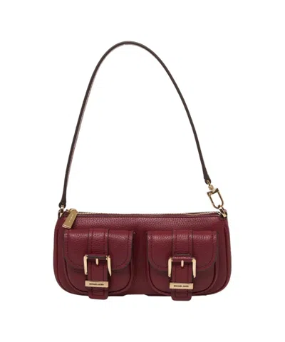 Michael Kors Zoe' Shoulder Bag In Red