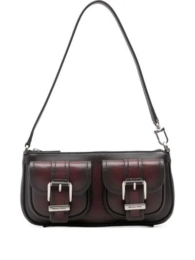 Michael Kors Zoe Sm Convertible Pochette In Gray