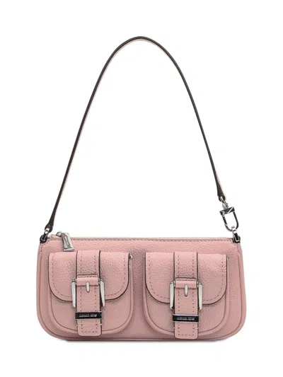 Michael Kors Zoe Sm Pouchette In Pink