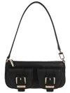 Michael Kors Zoe Small Pouchette Bag In Black