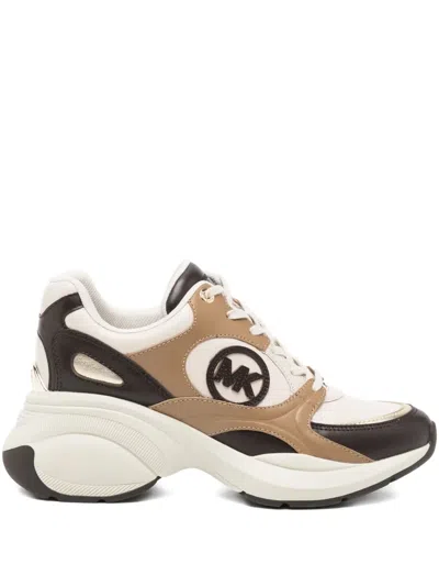 Michael Kors Zuma Sneakers In Neutral