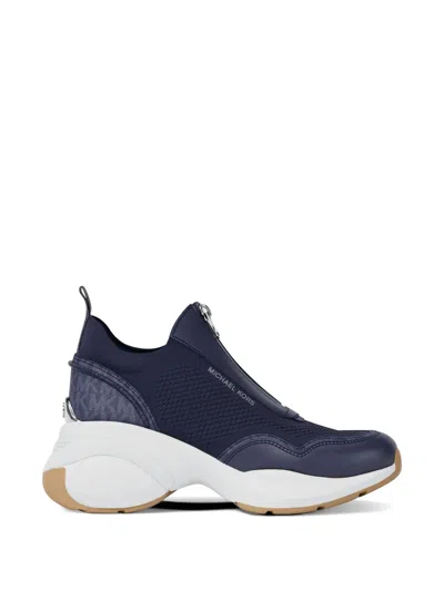 Michael Kors Zuma Zip-fastening Sneakers In Multi