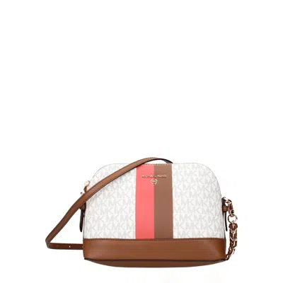 Michael Kors Shoulder Bags Jet Set Lg Women Fabric Beige/dalia