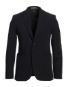 Michael Kors Mens Man Blazer Midnight Blue Size 38 Nylon, Elastane