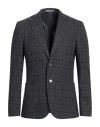 Michael Kors Mens Man Blazer Navy Size 42 Wool, Polyester, Elastane