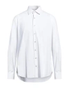 Michael Kors Mens Man Shirt White Size 16 Nylon, Elastane In White