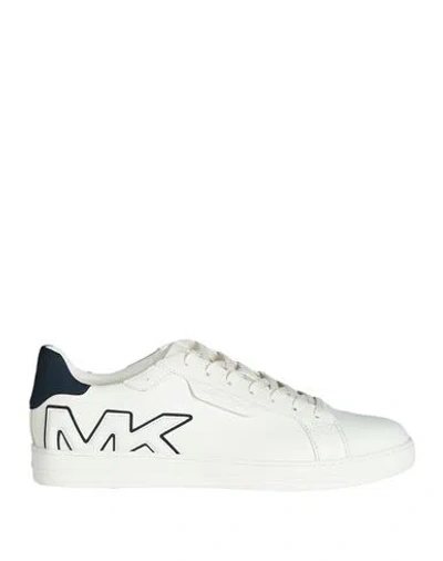 Michael Kors Mens Man Sneakers White Size 9 Leather