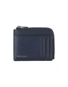 Michael Kors Mens Man Wallet Midnight Blue Size - Soft Leather In Blue