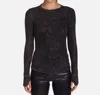 Michael Lauren Alick L/s Tee In Mineral In Multi
