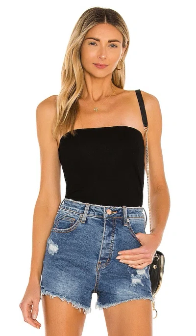 Michael Lauren Axford Tube Top In Black