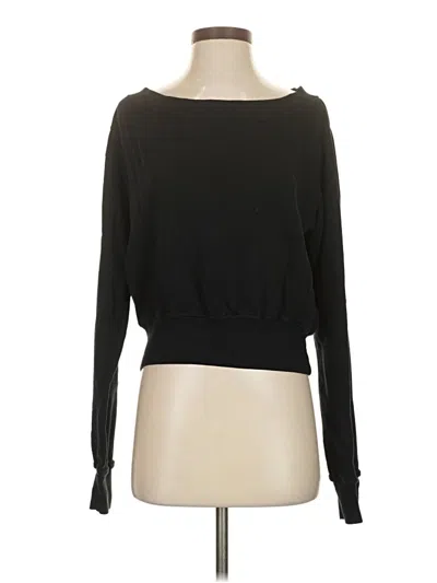 Pre-owned Michael Lauren Cardigan Sweater In Black