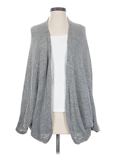 Pre-owned Michael Lauren Cardigan Sweater In Gray