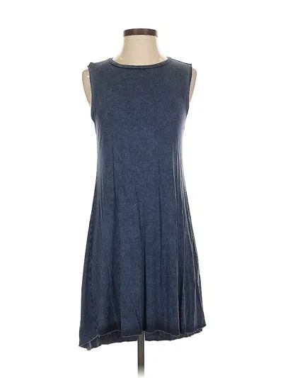 Pre-owned Michael Lauren Casual Dress In Blue