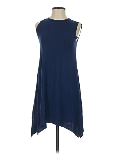 Pre-owned Michael Lauren Casual Dress In Blue