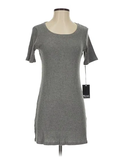 Michael Lauren Casual Dress In Gray