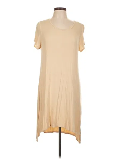 Pre-owned Michael Lauren Casual Dress In Tan