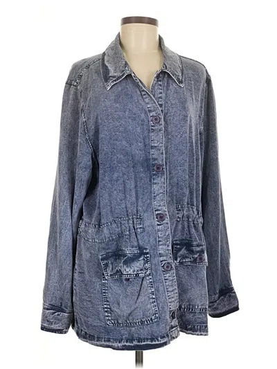 Pre-owned Michael Lauren Denim Jacket In Blue