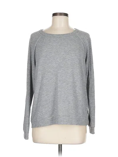 Pre-owned Michael Lauren Long Sleeve T-shirt In Gray