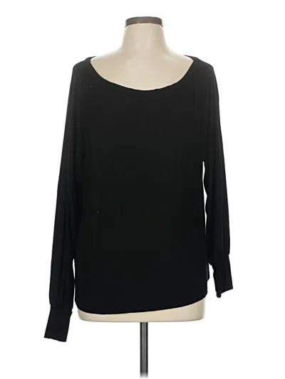 Pre-owned Michael Lauren Long Sleeve T-shirt In Black