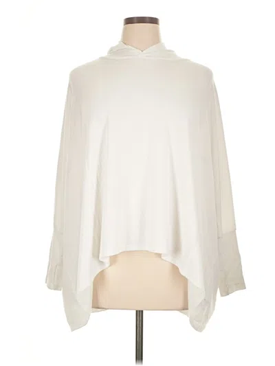 Pre-owned Michael Lauren Poncho In White