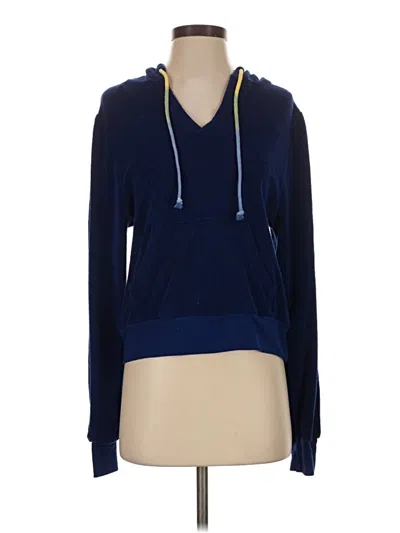 Pre-owned Michael Lauren Pullover Hoodie In Blue