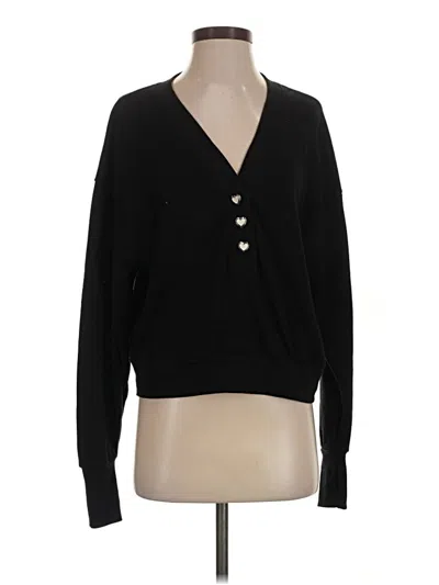 Pre-owned Michael Lauren Pullover Sweater In Black