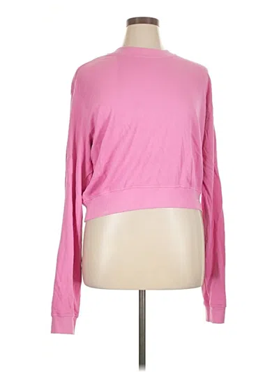 Pre-owned Michael Lauren Pullover Sweater In Pink
