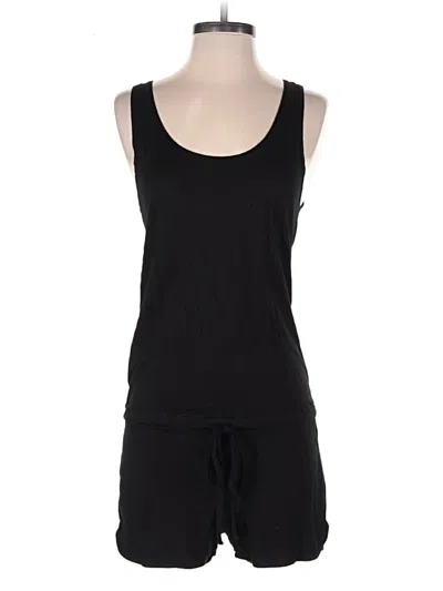 Pre-owned Michael Lauren Romper In Black