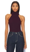 Michael Lauren Romulus Tank In Burgundy