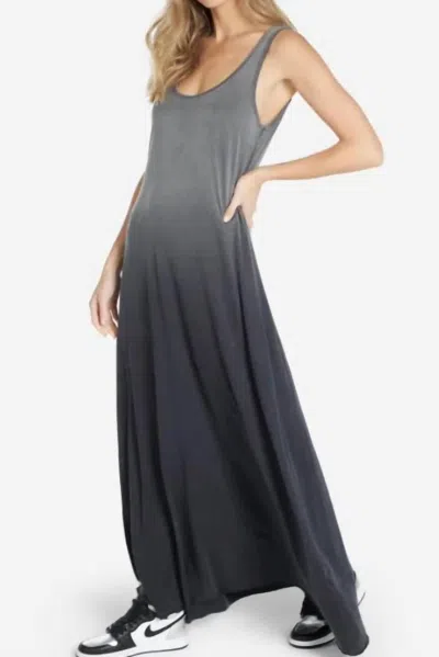 Michael Lauren Roosevelt Dress In Jet Black Ombre In Multi
