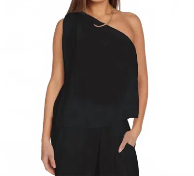 Michael Lauren Ruki Top In Black