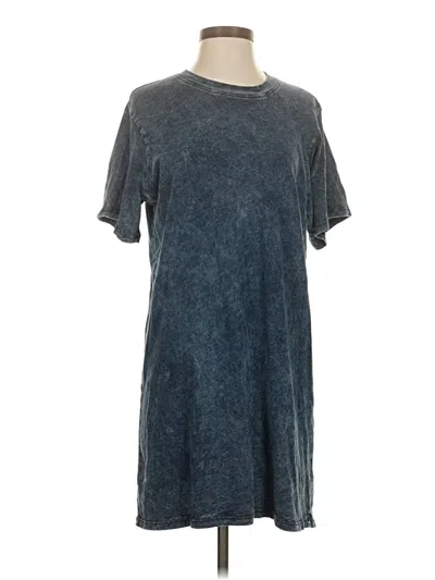 Pre-owned Michael Lauren Short Sleeve T-shirt In Blue