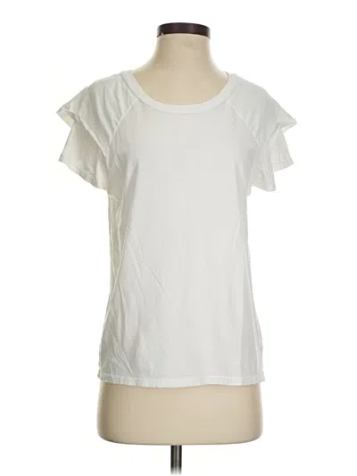 Pre-owned Michael Lauren Short Sleeve T-shirt In White