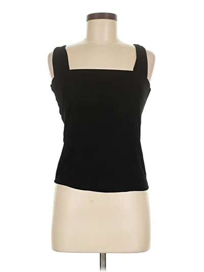 Pre-owned Michael Lauren Sleeveless Top Black Strapless Neckline Tops