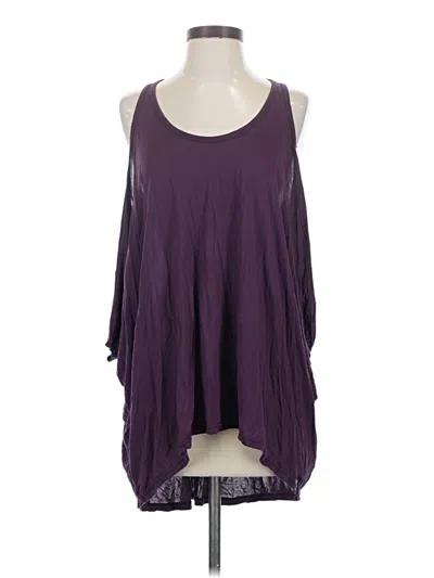 Pre-owned Michael Lauren Sleeveless T-shirt In Purple