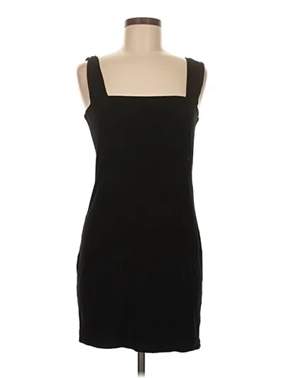 Pre-owned Michael Lauren Tank Top Black Strapless Neckline Tops