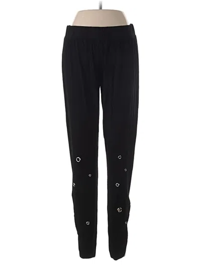 Pre-owned Michael Lauren Track Pants In Black