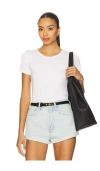 Michael Lauren Tucker Short Sleeve Fitted Tee In Blue