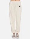 Michael Lauren Viper Side Pocket Sweatpants In Ivory