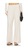 Michael Lauren Vox Pleated Pant In White