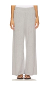 Michael Lauren Zuri Wide Leg Pant In Gray