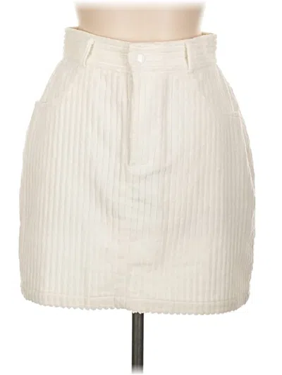 Pre-owned Michael Lo Sordo Casual Skirt In White