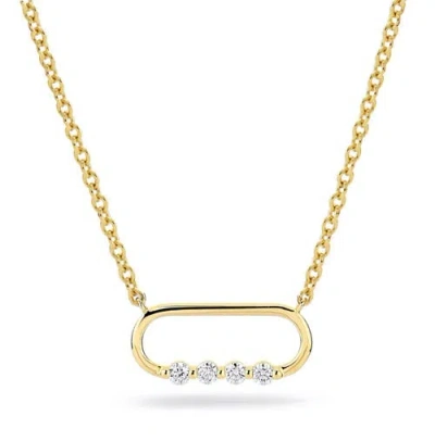 Michael M Cloud Link Necklace In Gold