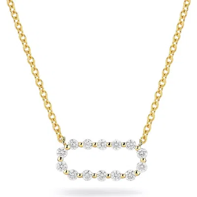Michael M Cloud Pavé Link Necklace In Gold