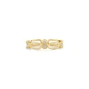 Michael M Link Connection Ring In Gold