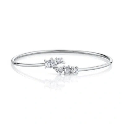 Michael M Montage Bypass Cuff In Metallic
